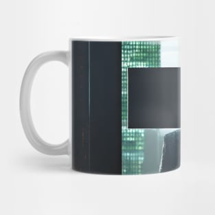 Cat in matrix Mug